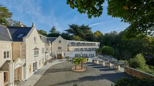 Exterior entrance and terrace